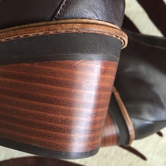 Anthro Kelsi Dagger Brown Leopard Fur Hiking Boot - Picture 7 of 8